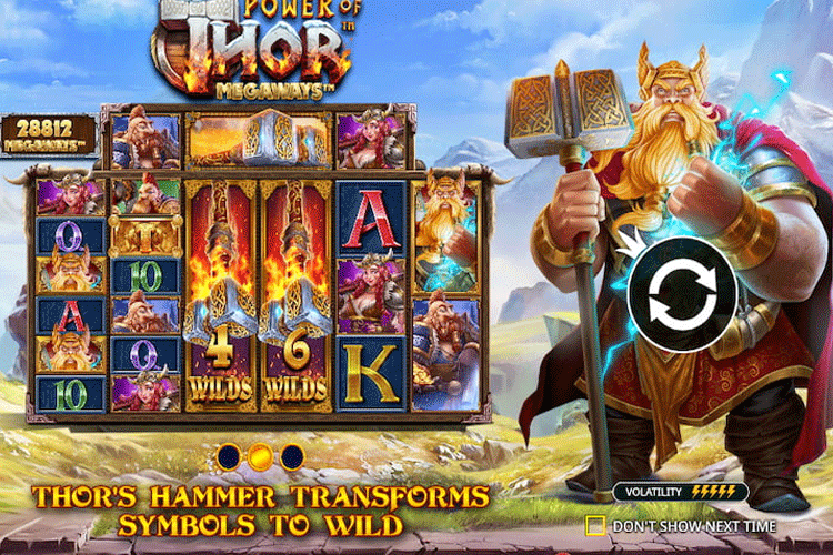 Cara Cerdas Bermain Slot Power of Thor Megaways Tampa Kalah